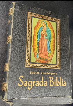 Sagrada Biblia Del Ano 1968. Edicion Guadalupena 