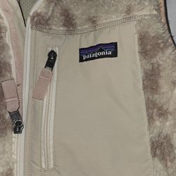 Patagonia Women's Size Medium Warm Fuzzy Vest.  Like New. 