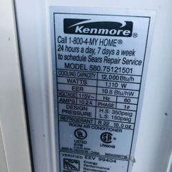 Aire Acondicionado En Muy Buenas Condiciones 12000 Btu