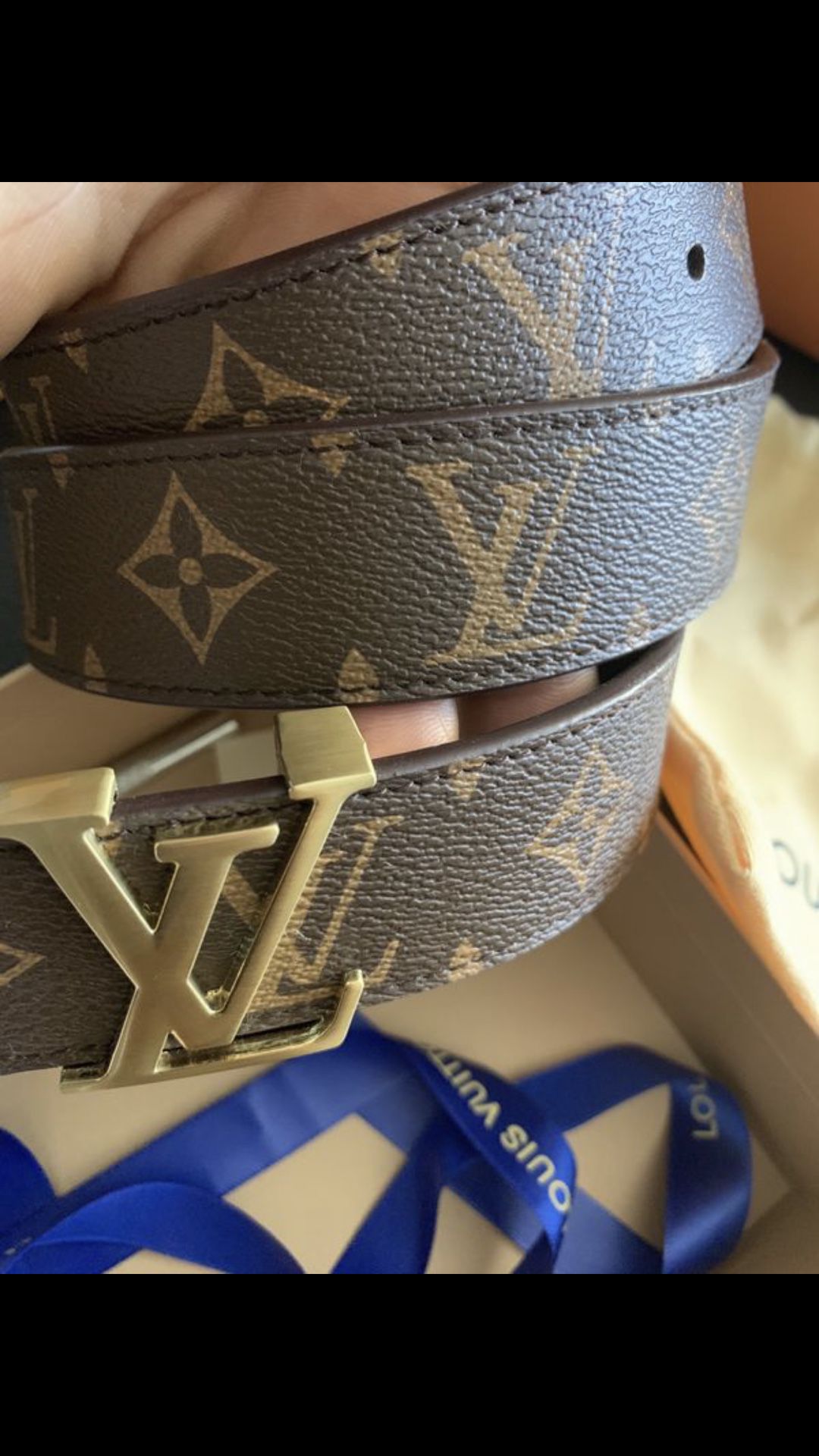 Louis Vuitton Belt Size 30-40