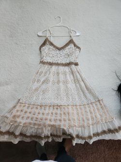 White dress