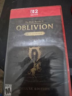 Elder scrolls oblivion remastered physical copy sealed