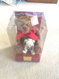 Lenox Teddy bear. 100th anniversary collection