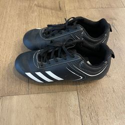 Adidas Cleats  Black And White Boys Or Girls Size 1 1/2
