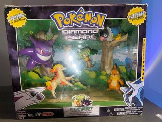 Pokémon Diamond and Pearl Forest Scene set