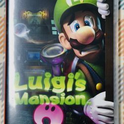 Luigi's Mansion 2 HD Nintendo Switch With Original Case Tested/Works