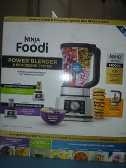 Ninja foodie power blender & processor system
