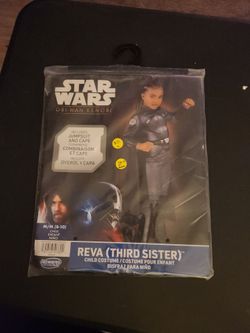 Star Wars Reva Third Sister Child Costume Size M