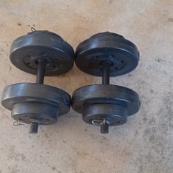 2 - 20 Pound Weights