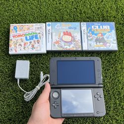 Nintendo 3DS XL With Games And Charger