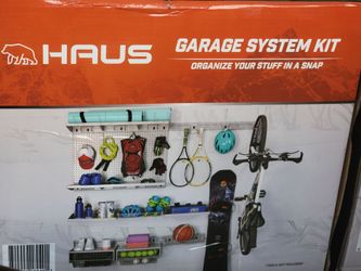 Haus Garage System Kit Wall Organizer