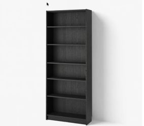 (2) Tall Black Bookcases - $99 for both