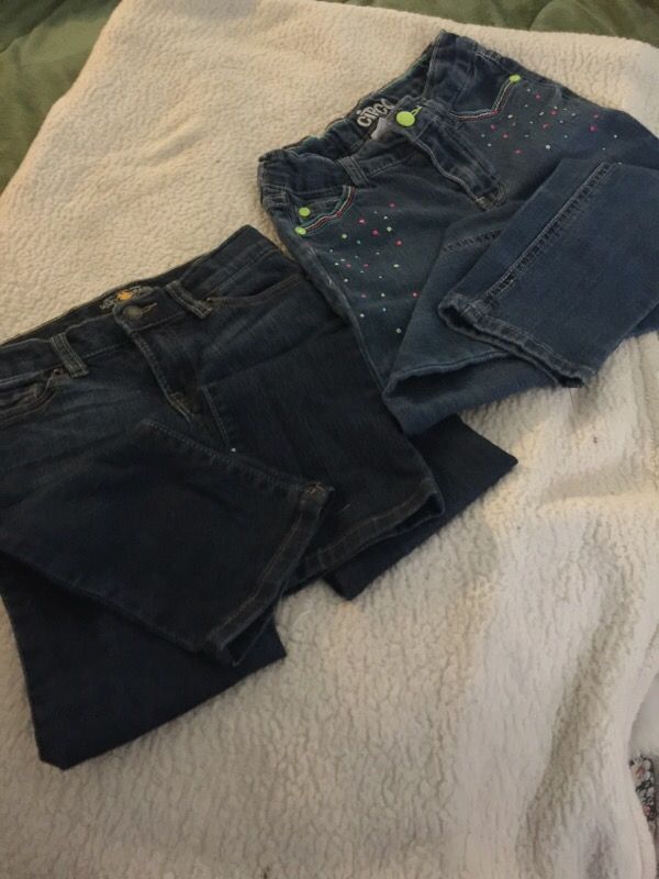 Lucky brand girls jeans plus 1 circo jeans