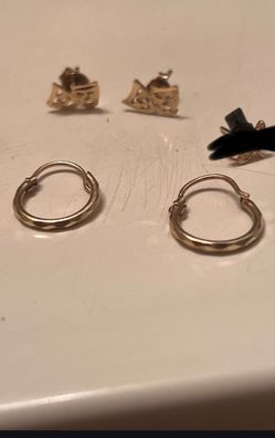 Gold earrings trade lmk