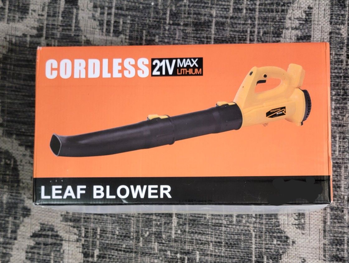 Leaf Blower Cordless comes with 2 batteries