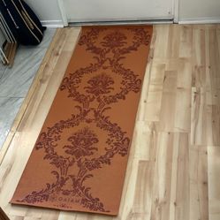 Orange Gaiam Yoga Mat
