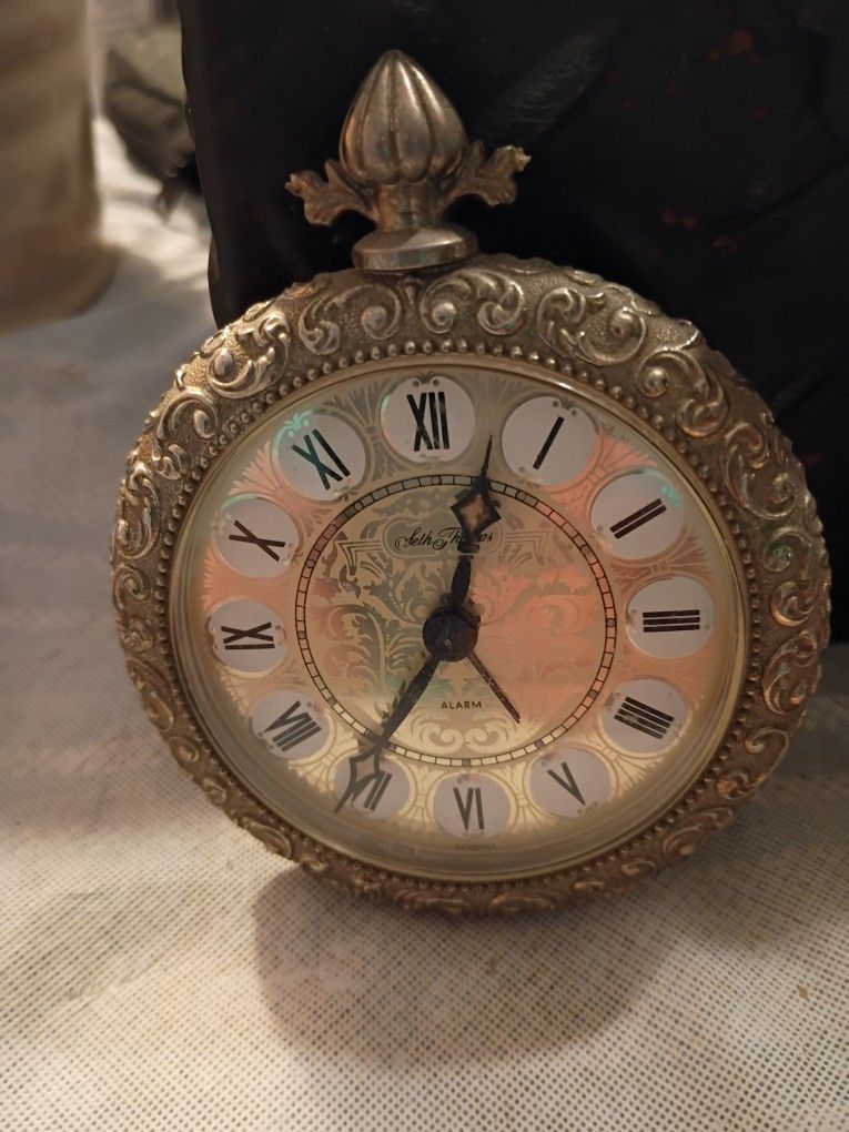 Seth Thomas Vintage Alarm Clock 