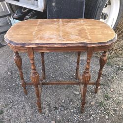Vintage Wood Table Going Cheap Solid Wood 