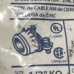 150 Snaptite 3/8 inch Non-Metallic Connectors