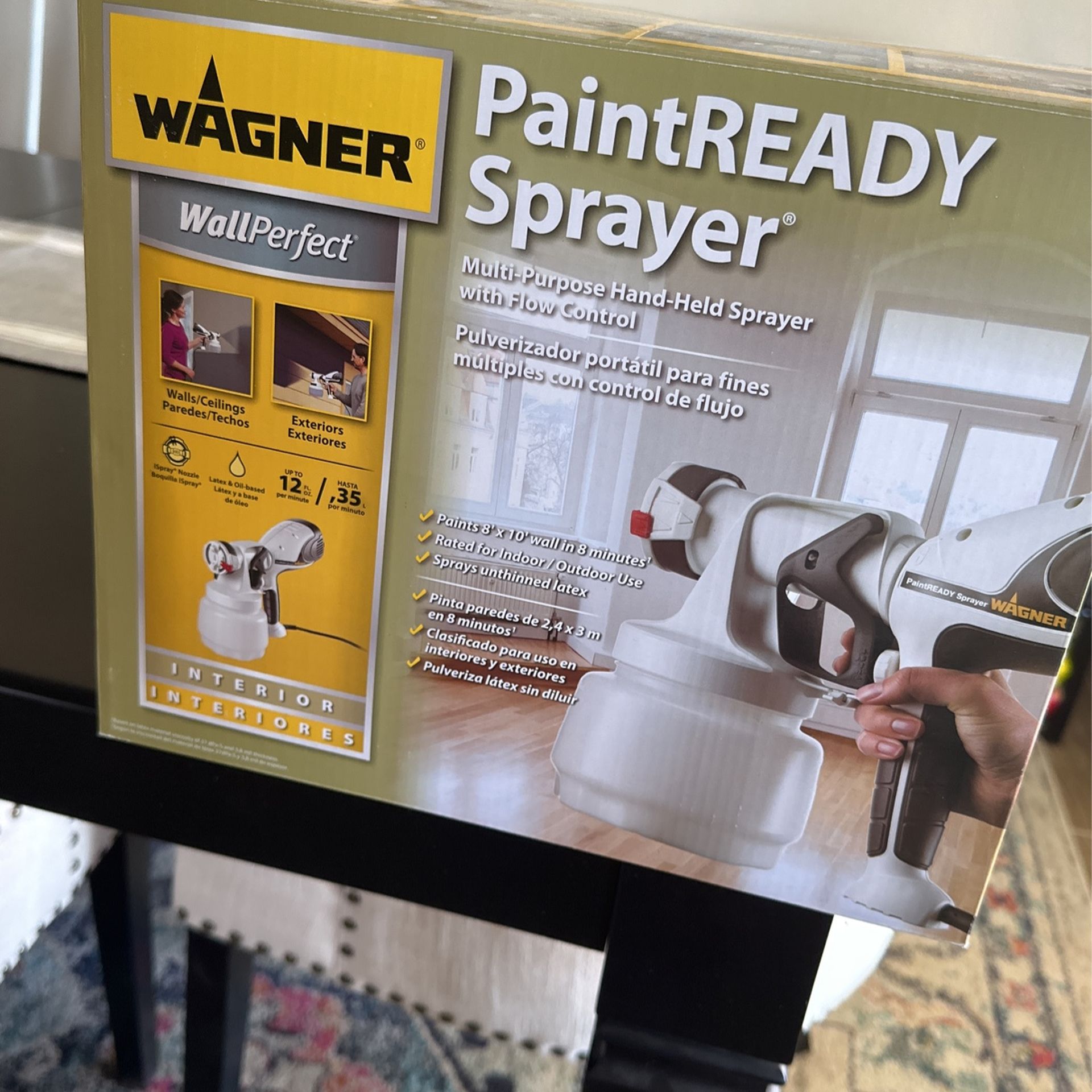 Wagner Spraytech 0529002 PaintREADY Handheld HVLP Paint Sprayer, iSpray