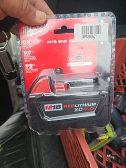 Milwaukee battery litinnium 5.0