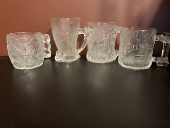 McDonalds Flintstones Mugs (complete set)