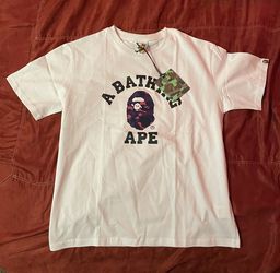 Bape White T Shirt