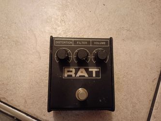 RAT guitar pedal