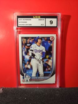 2025 Bowman Shohei Ohtani Los Angeles Dodgers UCG MINT 9