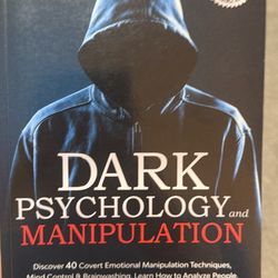 Dark Psychology and Manipulation – Like New