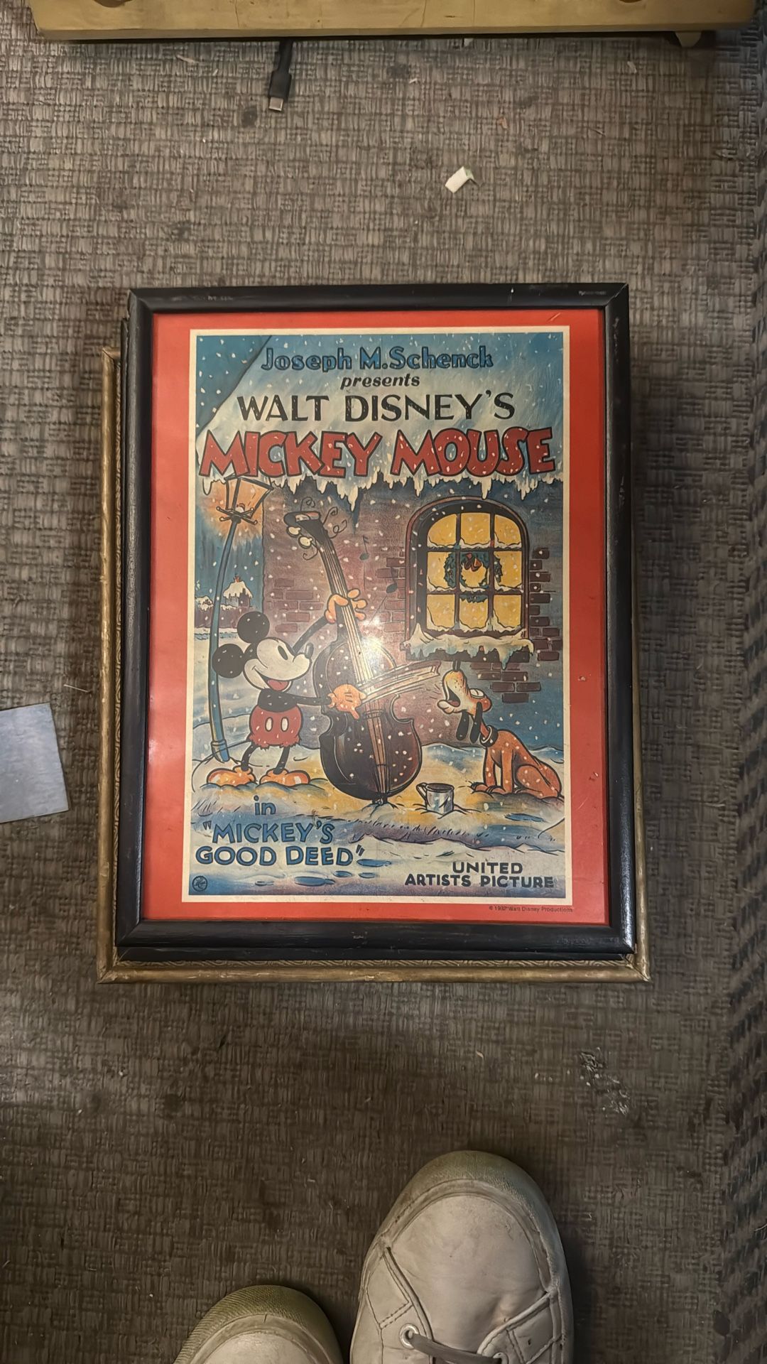 Vintage Disney Framed Art