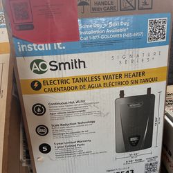 Electric tankless water heater