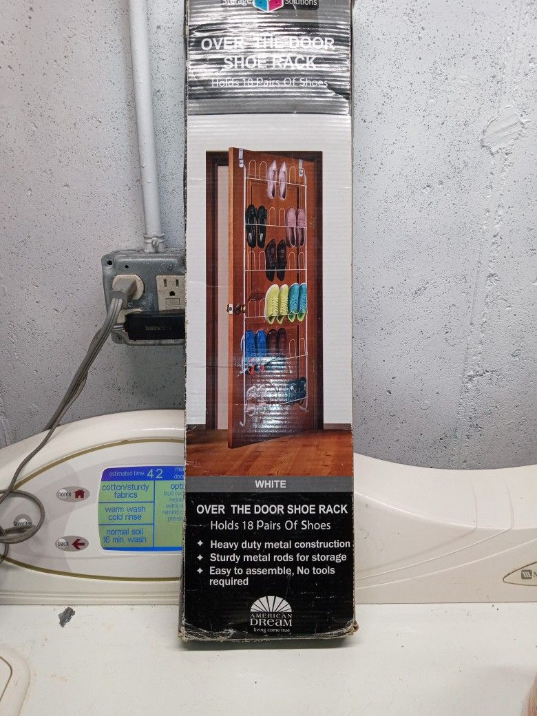 Over The Door Shoe Rack