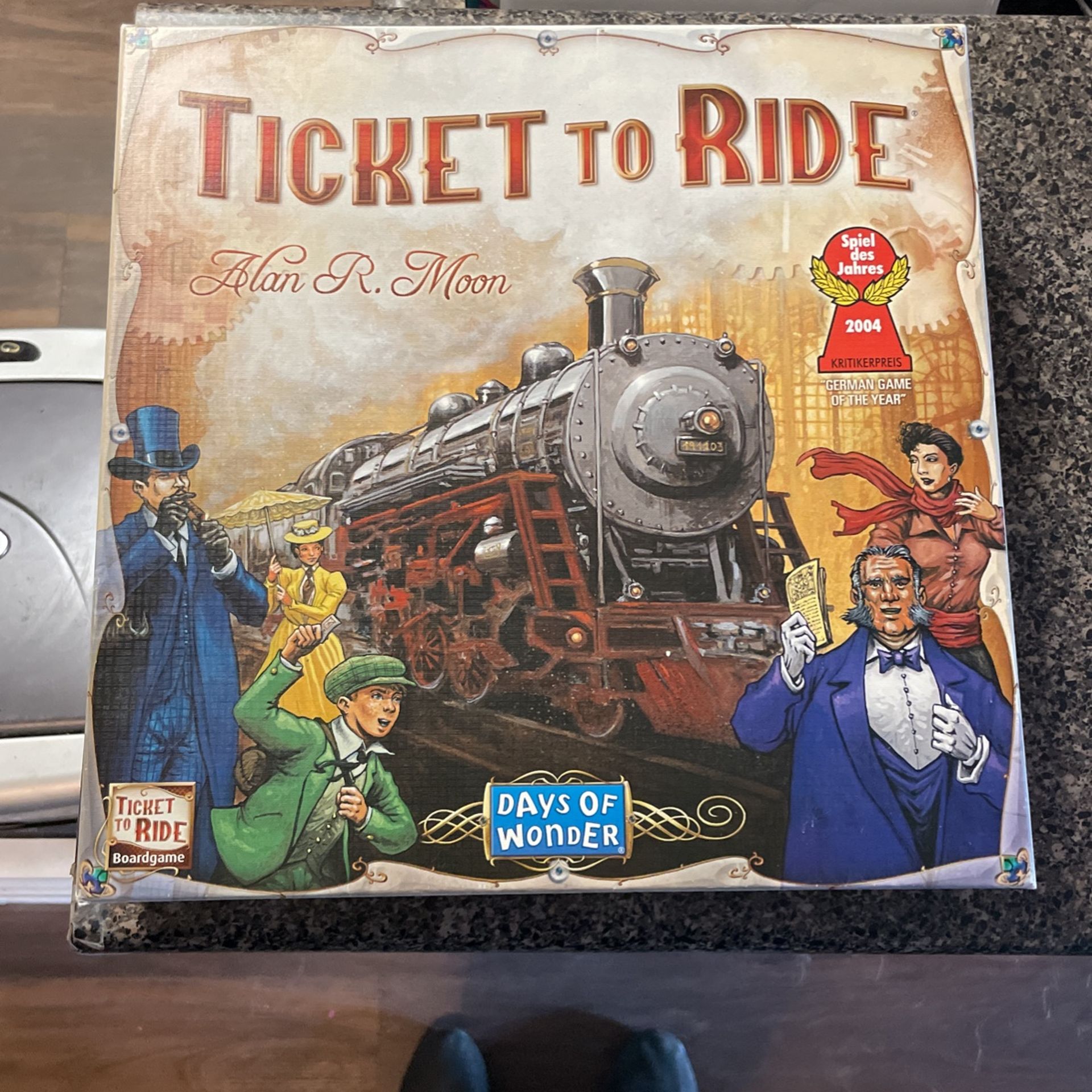 Ticket To Ride Board Game Complete!