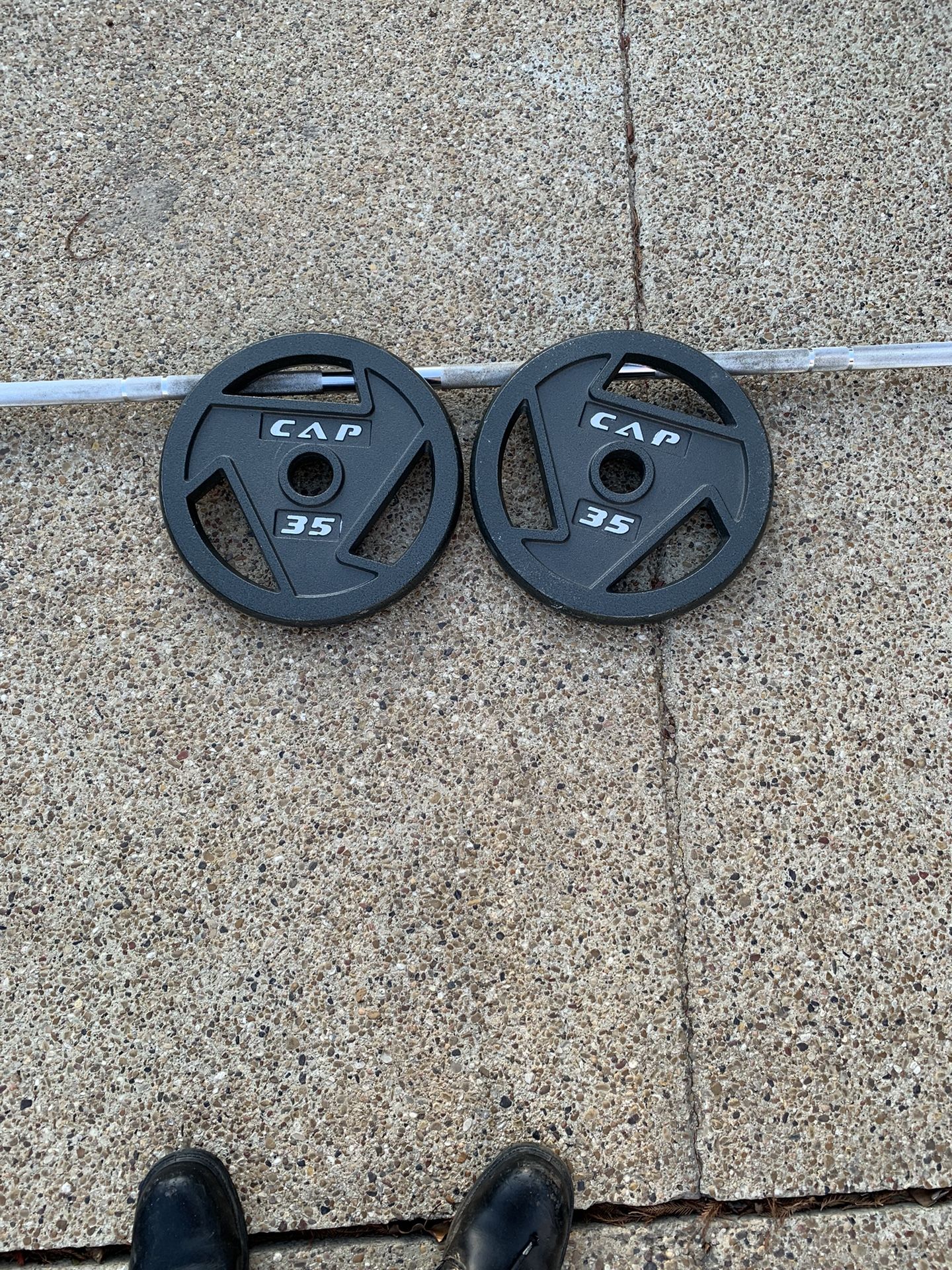 Olympic Bar And Plates