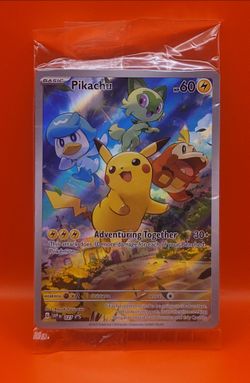 Pokémon Pikachu 027 Sv: Scarlet & Violet Promo [Still Sealed]