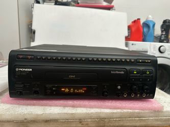 PIONEER CLD-V850 CD CDV LD-PLAYER LASER KARAOKE FOR PARTS OR REPAIR