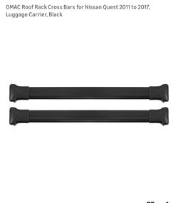 Roof Cross Bars for Nissan Quest 2011-2017