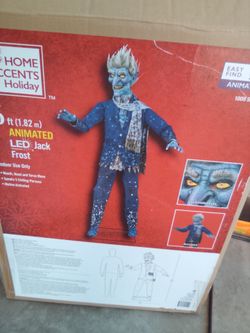 Animated LED Jack Frost Figure