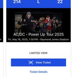 Ac/dc Tickets