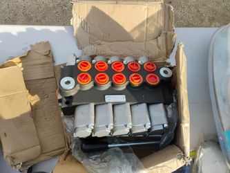 5 Spool Hydraulic Direction Control Valve Open Center 13 GPM 3600 PSI NEW!    