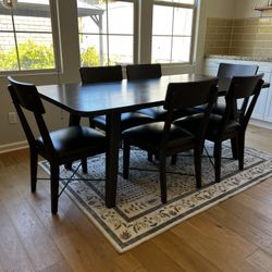 Dining table, 6 Chairs