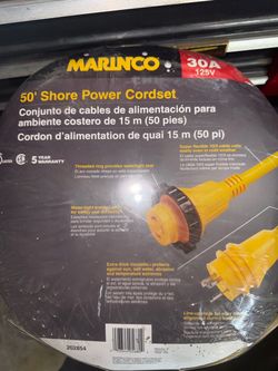 cord  Marino boat charging cord