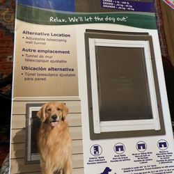 PetSafe Wall Entry Pet Door Dog Door Large NEW