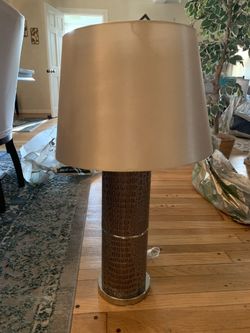 Brand new lamp! Leather skin