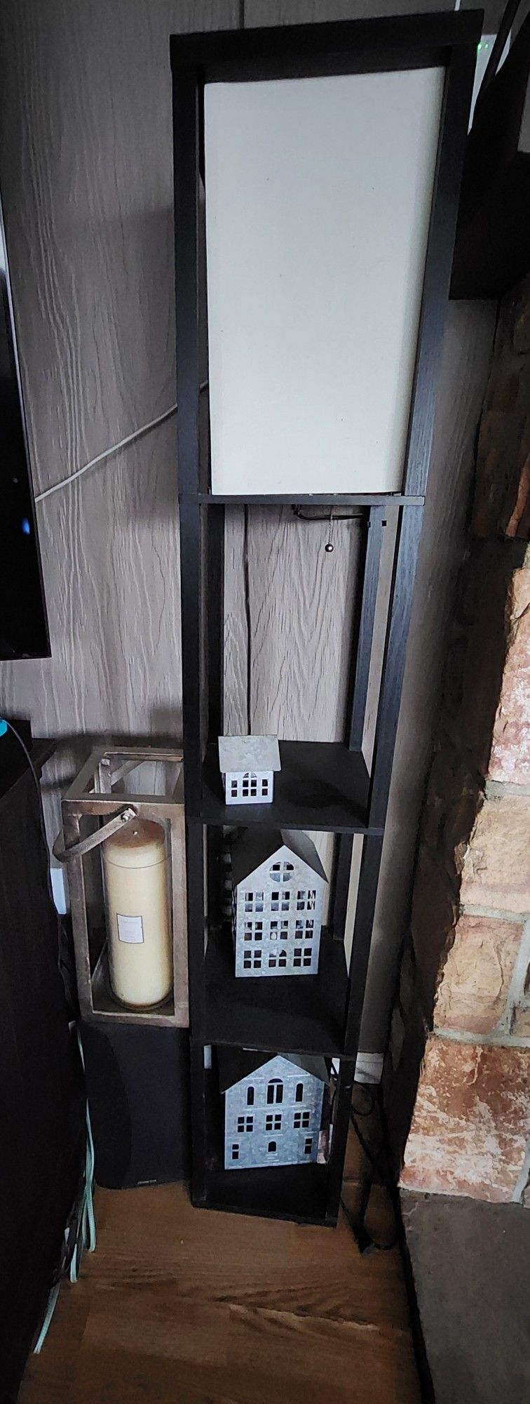 Lamp, Candle, Metal Houses Farmhouse Decor