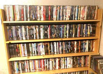 500 DVDs Assorted New & Older Titles
