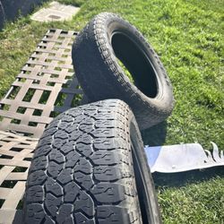 4 Used 60/R20 Goodyear Tires 
