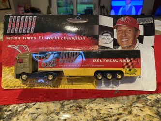 Michael Schumacher 7 Time F1 Champion Transport truck