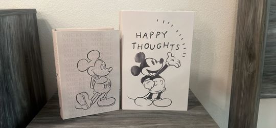 Mickey Mouse hollow books